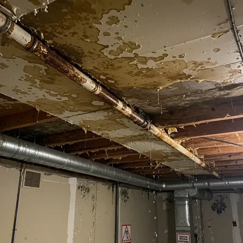 Ceiling Water Damage Repair in Kingsland, TX